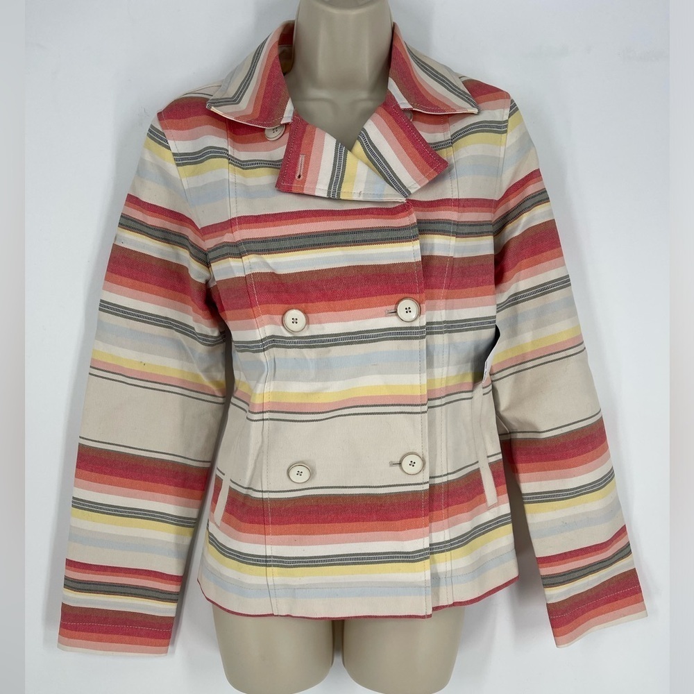Tommy Hilfiger striped Jacket (B41#7) - Picture 2 of 8